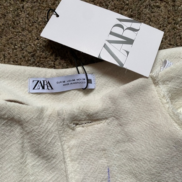 Brand new white pant from Zara - Picture 3 of 3
